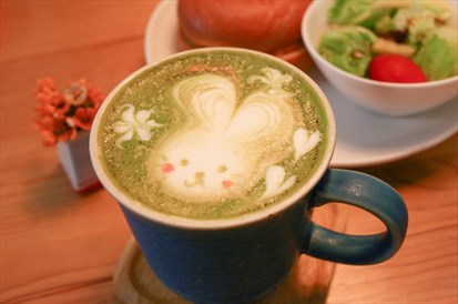 京都宇治抹茶咖啡拿鐵